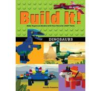 Jennifer Kemmeter Build It Dinosaurs (Tascabile) Brick Books