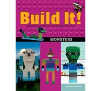 Jennifer Kemmeter Build It Monsters (Tascabile) Brick Books