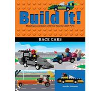 Jennifer Kemmeter Build It Race Cars (Tascabile) Brick Books