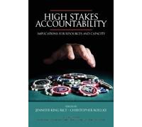 Jennifer King Rice High Stakes Accountability (Copertina rigida)