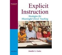 Jennifer L. Goeke Explicit Instruction (Tascabile)