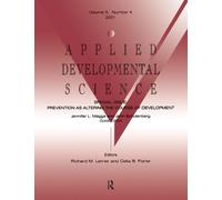 Jennifer L. Maggs Prevention As Altering the Course of Development (Tascabile)