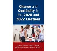 Jennifer L. Merolla John H. Aldric Change and Continuity in t (Copertina rigida)