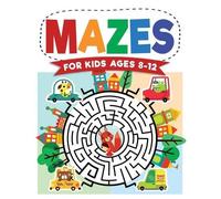 Jennifer L Trace Kc Press Mazes For Kids Ages 8-12 (Tascabile)