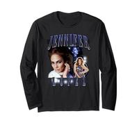 Jennifer Lopez Three Pose Collage Maglia a Manica