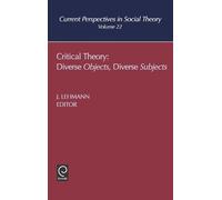 Jennifer M. Lehmann Critical Theory (Copertina rigida)