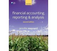 Jennifer Maynard Financial Accounting, Reporting, and Analysis (Tascabile)