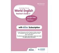 Jennifer Peek Cambridge Primary World English Teacher's Gu (Mixed Media Product)