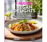 Jennifer Quinn Vegan 5 Ingredient Cookbook (Tascabile) Taste of Vegan