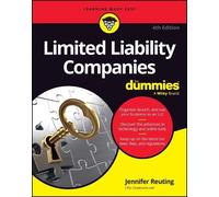 Jennifer Reuting Limited Liability Companies For Dummies (Tascabile)