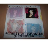 Jennifer Rush Et Elton John - Flames Of Paradise (Extended Version) / Call My Name / Flames Of Paradise (Single Version) - Maxi 45 tours - 12"