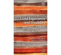 Jennifer Smith- A Research Agenda for Lived Experience and Di (Copertina rigida)