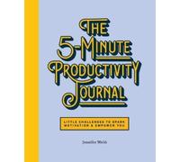 Jennifer Webb The 5-Minute Productivity Journal (Tascabile)