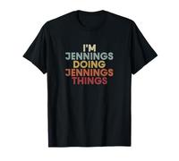 Jennings Name Jennings Personalized Name First Given Maglietta