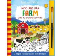 Jenny Copper Moo and Baa - Farm (Copertina rigida) Paint with Water