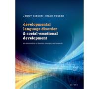 Jenny Gibson Um Developmental Language Disorder and Social-Emotional (Tascabile)