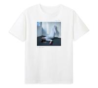 Jenny Hval Iris Silver Mist Album Merch T-Shirt Girocollo Manica Corta Cotone Tee Uomo Donna Streetwear Top, bianco, 4XL
