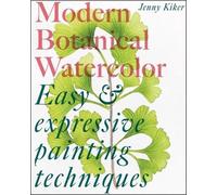 Jenny K Modern Botanical Watercolor Painting (Tascabile)