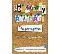 Jenny Phillimore Community Research for Participation (Tascabile)