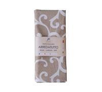 Jenny Sesal - ARREDATUTTO telo copritutto Gran Foulard (Matrimoniale, Giglio Beige)