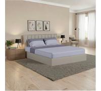 Jenny Sesal Completo letto in Flanella Anti-Pilling - Magenta Singolo, Matrimoniale e una piazza e mezza - stampato e morbido al tatto (Matrimoniale, Grigio)