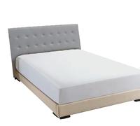 JENNY SESAL Lenzuolo sotto con angoli - tinta unita - MADE IN ITALY- letto matrimoniale, singolo e una piazza e mezza- ampia scelta di colori e taglie (Panna, Una piazza e mezza)