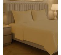 Jenny Sesal - Set Completo Letto in Tinta Unita, 100% microfibra, Made in Italy, Garantisce Comfort - Include Lenzuolo Sopra, Federa, Lenzuolo Sotto con Angoli (Tortora, Matrimoniale)