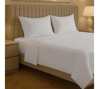 Jenny Sesal - Set Completo Letto in Tinta Unita, 100% microfibra, Made in Italy, Garantisce Comfort - Include Lenzuolo Sopra, Federa, Lenzuolo Sotto con Angoli (Polvere, Matrimoniale)
