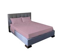 Jenny Sesal Set lenzuola letto - tinta unita - Made in Italy Completo Una Piazza e Mezza - CIPRIA - Set Lenzuola+Federe