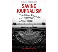Jenny Taylor Saving Journalism (Copertina rigida)