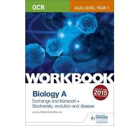 Jenny Wakefield OCR AS/A Level Year 1 Biology A Workbook: Exchange a (Tascabile)