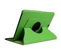 Jennyfly Cover protettiva per Galaxy Tab S3 9.7, angoli di visione multipli, con supporto girevole a 360 gradi per Samsung Galaxy Tab S3 9.7 (SM-T820/SM-T825), colore: Verde