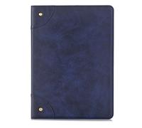 Jennyfly Custodia protettiva ultra sottile in pelle PU con slot per schede Smart Hand Free Book Style Stand per iPad Pro 9.7 2016 - blu