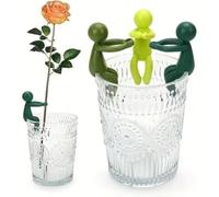 Jennytim Supporto per piante idroponiche, universale, per piante da interno, fiori ed erbe aromatiche, 3 supporti stabili per decorazioni, idroponica e piante in vaso