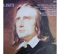 Jeno Jando - Liszt: Piano Concerto No.2 / Hungarian Fantasy etc. [Vinyl LP] [Schallplatte]