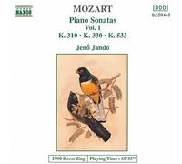 Jeno Jando Piano Sonatas Vol. 1 (Jando) (CD) Album