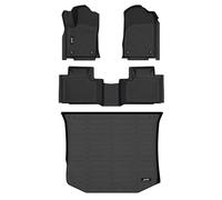 Jenofa Tappetini per auto e rivestimento per bagagliaio per Jeep Grand Cherokee/Grand Cherokee 2016-2021 WK 2022 2023 (non L) Set di tappetini per tutte le condizioni atmosferiche in TPE accessori