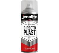 JENOLITE Directoplast Vernice lucida | CARDINALE ROSSO | 400ml | Vernice spray multisuperficie | Per tutti i tipi di plastica | Nessun primer richiesto | RAL3001