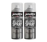 JENOLITE Spray Anti-Schizzi per Saldatori | NON INFIAMMABILE | 2x500ml | Protezione Superficiale - Previene l'Adesione di Schizzi di Saldatura | Senza Silicone e Non Corrosivo
