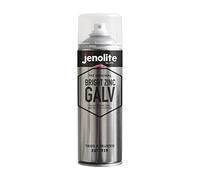 JENOLITE Vernice spray aerosol zincatura brillante | ARGENTO | Primer e finitura all-in-one | Ideale per tagli e saldature | Protezione superiore contro ruggine e corrosione | 500ml