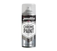 JENOLITE Vernice Spray Cromata Liscia | Finitura Cromata | Multisuperficie - Metallo, Legno, Plastica, Ceramica | Adatto per interni ed esterni | 400 ml