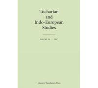 Jens Elmegard Rasmusse Tocharian and Indo-European Studies Volume 1 (Tascabile)
