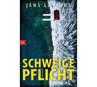 Jens Lapidus Susanne SCHWEIGEPFLICHT: Thriller (Die Stockholm Reihe, (Tascabile)