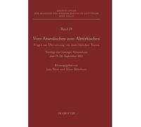 Jens Peter Laut Vom Aramäischen zum Alttürkischen (Copertina rigida)