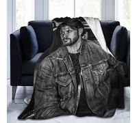 Jensen Ackles Coperta 3D Stampa Peluche Agnello Coperta Biancheria Da Letto Decorazione per Soggiorno Camera Da Letto Dorm Decor 150 CM X 125 CM