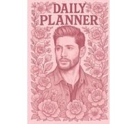 Jensen Pink Daily Planner: Chic & Motivational Daily Organizer with Notes Section, Mood & Productivity Tracker | Aesthetic Self-Care Journal for Women & Teens