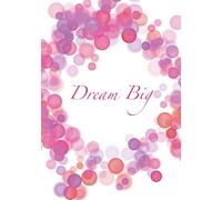 Jensomakes Dream Big Pink Circle Notebook