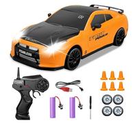JEONDFG RC Drift Car,1:24 Auto da corsa telecomandata,4WD Auto da corsa telecomandata,Mini RC Drift Car,4WD Racing Cars con luci a LED