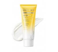 JEONJU Rice Sunscreen SPF 50+ - Protezione solare idratante per il viso con estratto di riso, leggera protezione UV giornaliera, finitura invisibile, adatta a tutti i tipi di pelle, 75 ml