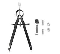 JeoPoom Compasso di Precisione, Compasso a Regolazione Rapida, Compasso Balaustrone, Compasso Scuola Elementare, Compasso Scuola Superiore, Compasso Professionale